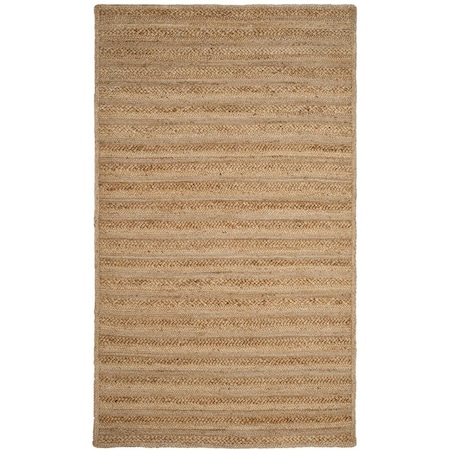 Safavieh 5 x 8 ft. Natural Fiber Hand Woven Medium Rectangle Area Rug, Natural NF871A-5